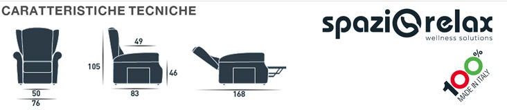 Poltrona Relax -caratteristiche-Tecniche